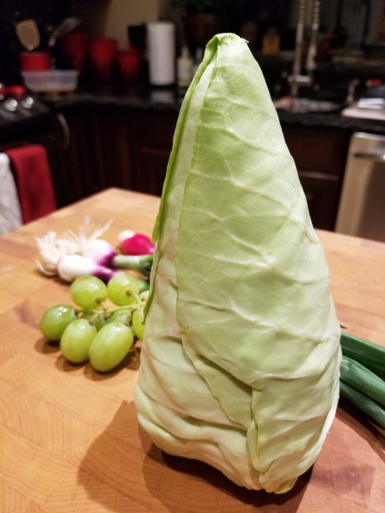 Conehead Cabbage Chicken Salad Cook, Craft, Cultivate
