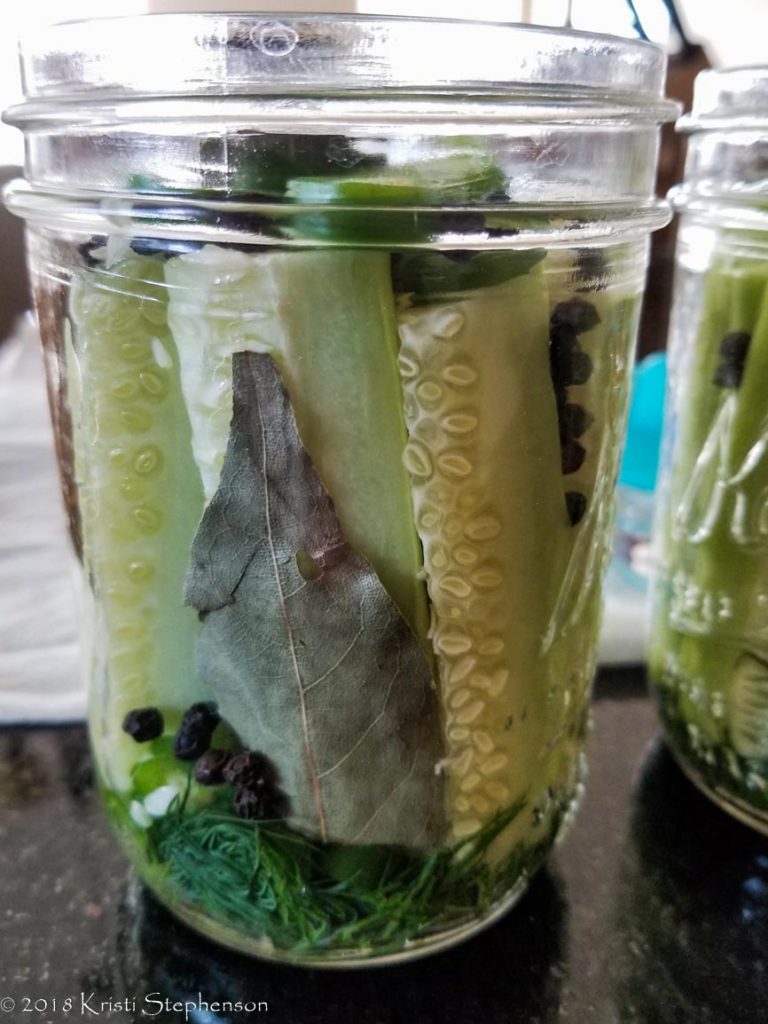 Ready to add brine
