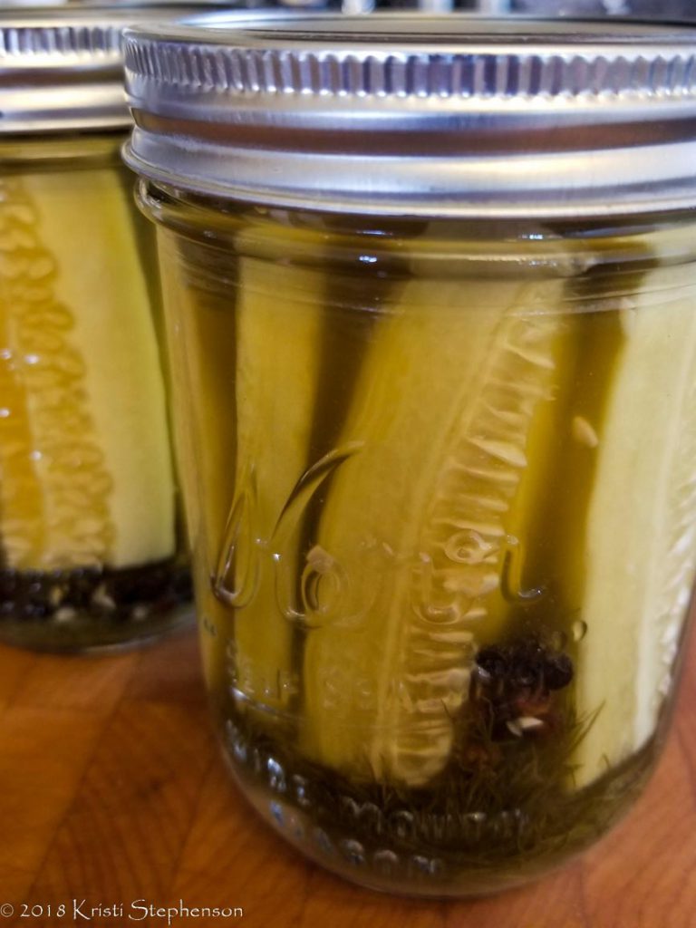 Finished pickles