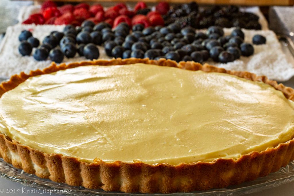 fruit tart components