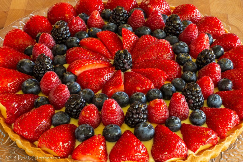 fruit tart complete