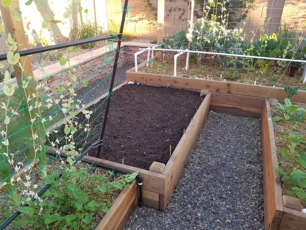 Ready garden bed